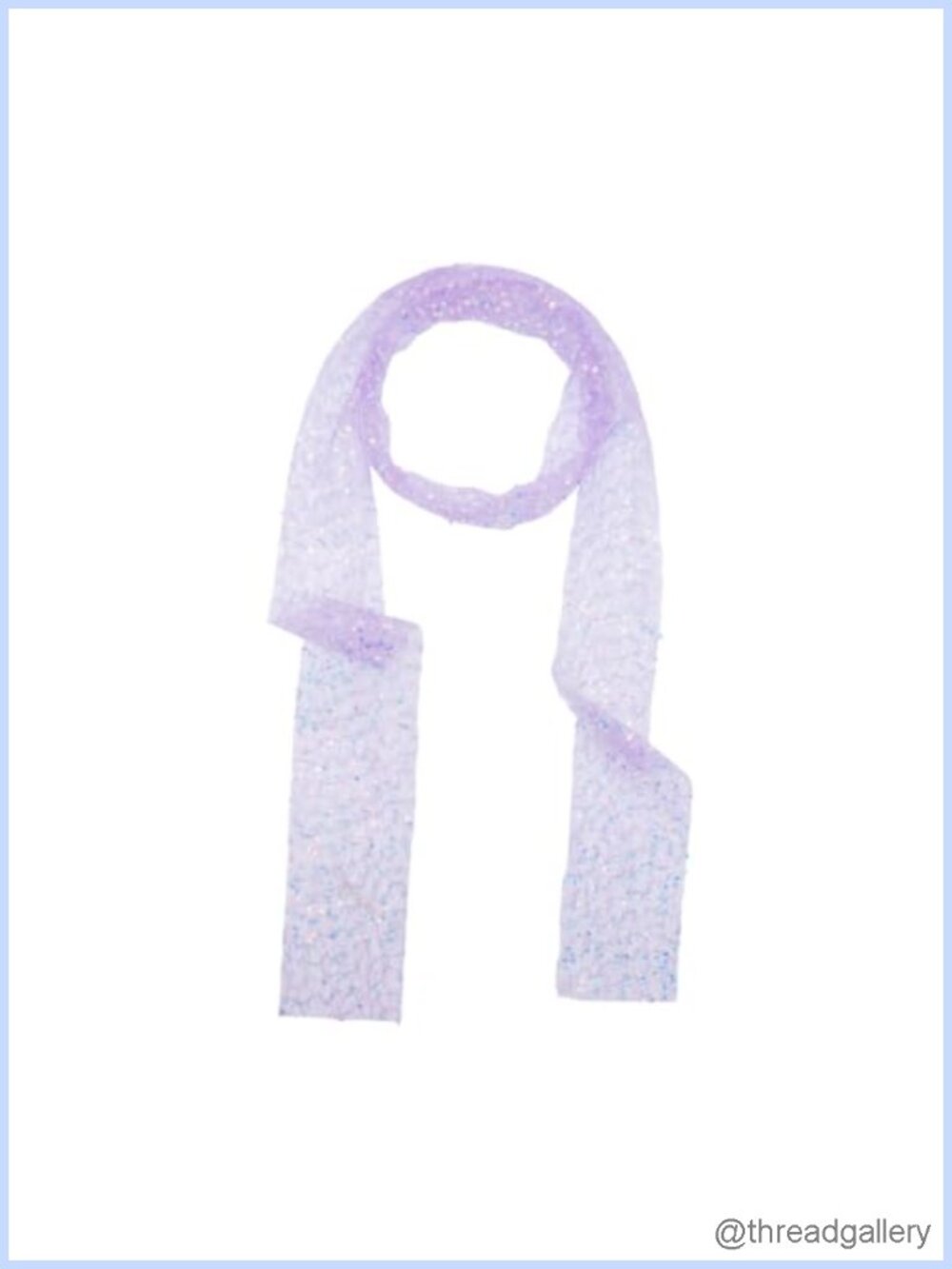 Women's Sequin Scarf Lightweight Fashion Accessory